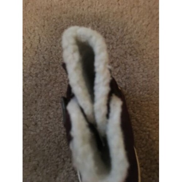 Stride Rite Toddler Boys Child Faux Fur Lined Brown Boots Size 5 Winter - Picture 3 of 10